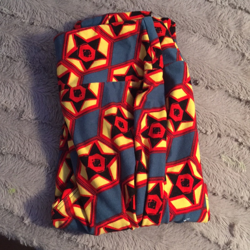 tween lularoe patterned leggings